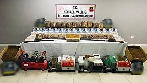 Kaçak sigara operasyonunda binlerce makaron ele geçirildi 