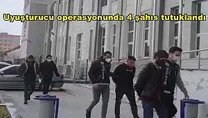 Kocaeli'de uyuşturucu operasyonunda 4 şahıs tutuklandı 