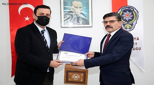 Malatya'da başarılı polisler ödüllendirildi 