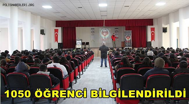 Malatya'da “Bir Eksiğiz” projesinde 1050 öğrenciye bilgilendirme yapıldı