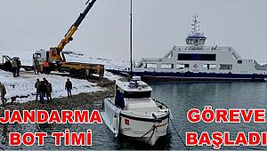 Malatya'da Jandarma bot timi göreve başladı 