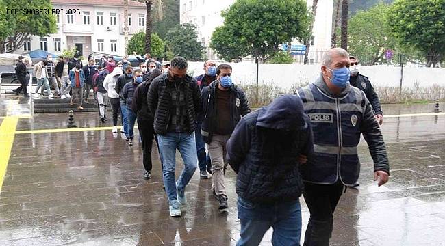 Manavgat’ta yabancı uyruklu 20 kadın fuhuş batağından kurtarıldı 