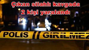 Manisa'da çıkan silahlı kavgada 2 kişi yaralandı