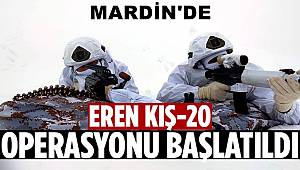 Mardin’de Eren Kış-20 Operasyonu başlatıldı 