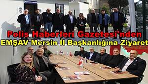 Mersin Bölge Müdürü Tekin'den EMŞAV Mersin İl Başkanlığına Ziyaret