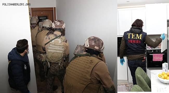 Mersin'de tefecilere şafak operasyonu, 9 gözaltı 