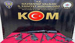 Polis Gaziantep'te Silah Kaçakçılarına Göz Açtırmıyor