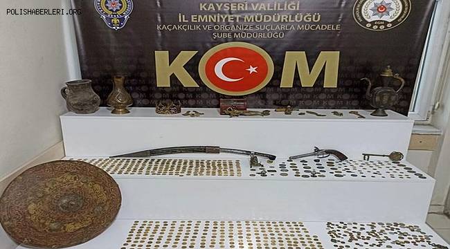 Polis tarihi eser kaçakçılarına geçit vermiyor