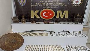 Polis tarihi eser kaçakçılarına geçit vermiyor