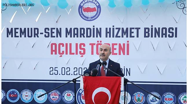 Vali Demirtaş, Memur - Sen Hizmet Binası Açılış Törenine Katıldı 