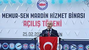 Vali Demirtaş, Memur - Sen Hizmet Binası Açılış Törenine Katıldı 