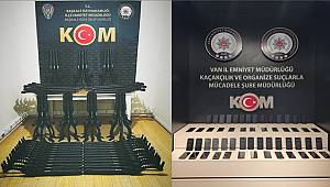 Van'da Gümrük Kaçağı Malzeme Ele Geçirildi