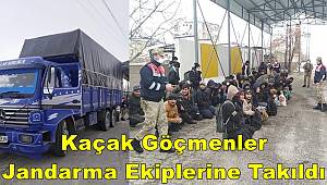 Van'da Kaçak Göçmenler Jandarma Ekiplerine Takıldı