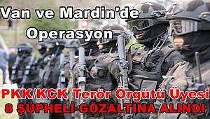 Van Merkezli Terör Operasyonu!