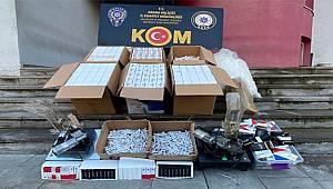Adana'da 13 milyon kaçak makaron ele geçirildi