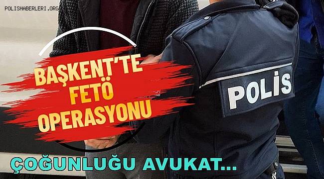 Ankara merkezli 12 ilde eş zamanlı operasyon!