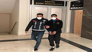 Antalya'da çaldığı telefonu satmaya çalışırken yakalanan zanlı tutuklandı