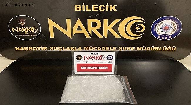 Bilecik’te şüpheli şahsın üzerinde 250 gram uyuşturucu madde ele geçirildi 