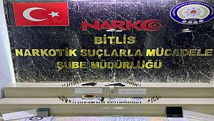Bitlis’teki uyuşturucu operasyonunda 10 kişi tutuklandı