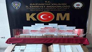 Gaziantep'te 55 bin 600 adet kaçak makaron ele geçirildi