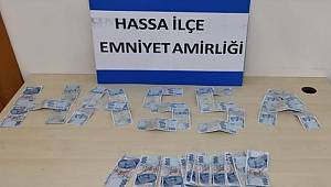 Hatay'da sahte banknotla yakalanan 3 şüpheli gözaltına alındı 