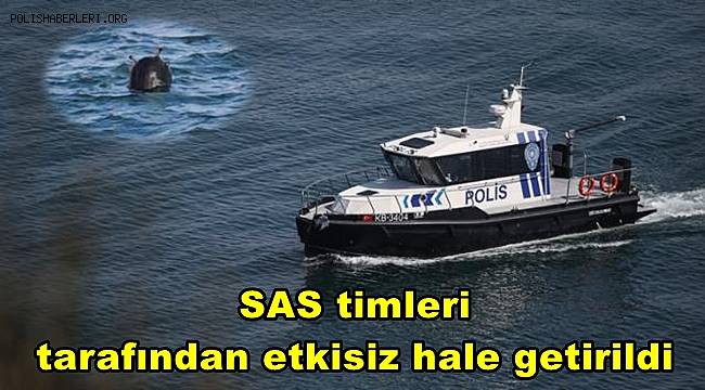 İğneada açıklarında tespit edilen mayın SAS timleri tarafından etkisiz hale getirildi 