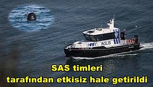İğneada açıklarında tespit edilen mayın SAS timleri tarafından etkisiz hale getirildi 