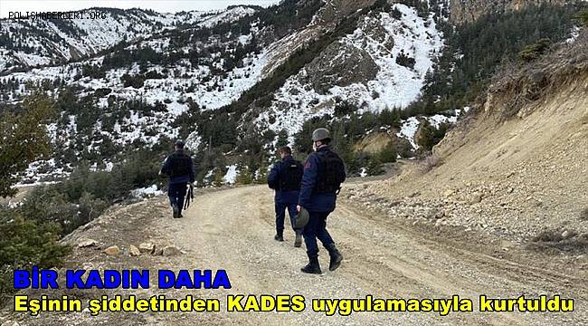 Isparta'da bir kadın, eşinin şiddetinden KADES uygulamasıyla kurtuldu 