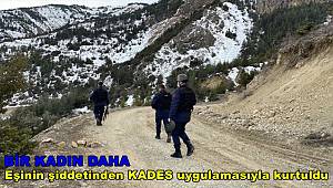 Isparta'da bir kadın, eşinin şiddetinden KADES uygulamasıyla kurtuldu