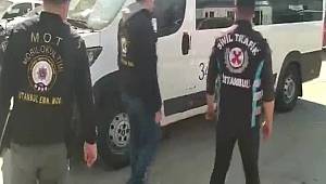 İstanbul'da tek kolu olmayan okul servisi sürücüsüne ceza