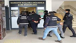 Kahramanmaraş'ta uyuşturucu operasyonlarında yakalanan 12 şüpheli tutuklandı 