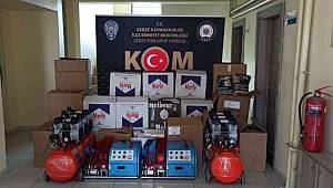 Kocaeli’de kaçak sigara operasyonunda 2 gözaltı 