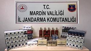 Mardin'de çok sayıda gümrük kaçağı ürün ele geçirildi 