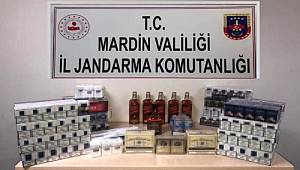 Mardin'de çok sayıda gümrük kaçağı ürün ele geçirildi