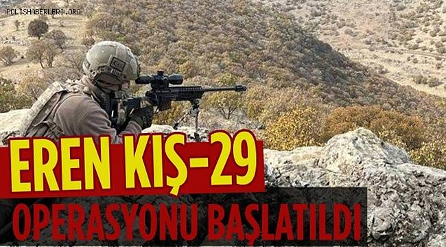 Mardin'de 'Eren Kış-29 Operasyonu' başlatıldı 
