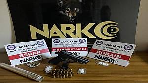Marmaris’teki uyuşturucu baskınında 1 şüpheli tutuklandı