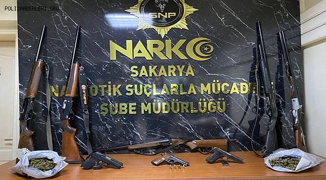 Sakarya’da uyuşturucu operasyonuna 3 gözaltı