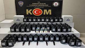 Samsun’da sahte içki ele geçirildi