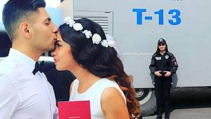 Şehit eşi gibi polis olmak için gün sayıyor