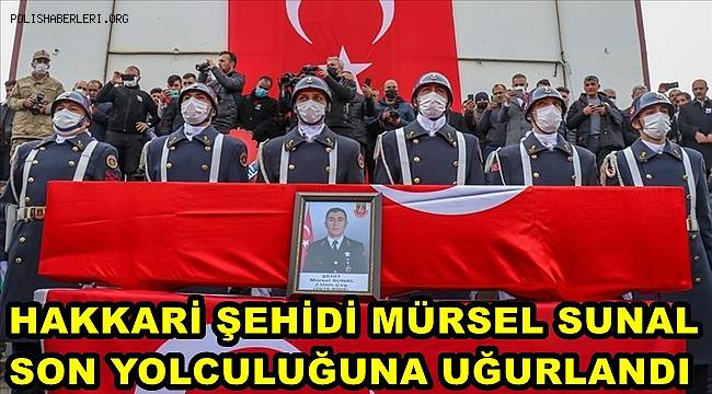Şehit Jandarma Uzman Çavuş Sunal son yolculuğuna uğurlandı 