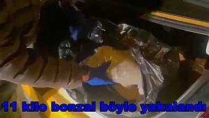 Tekirdağ’da 11 kilo bonzai böyle yakalandı