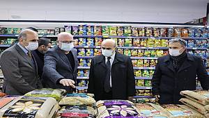 Vali Demirtaş’tan Marketlere Denetim  