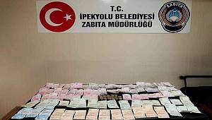 Van’da dilencinin üzerinden bin 738 TL çıktı
