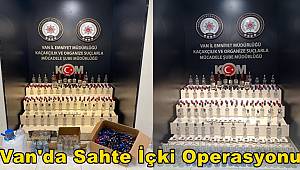 Van'da Sahte İçki Operasyonu!!!