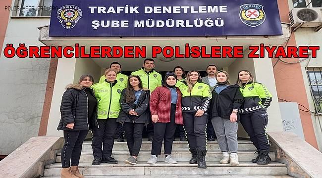 Van'lı öğrenciler polis ekiplerini ziyaret etti 