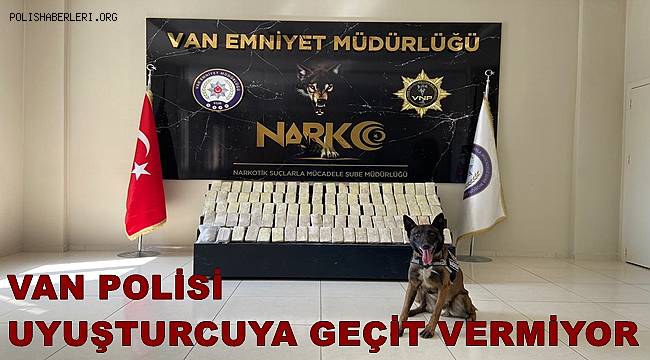 Van Polisi Uyuşturucuya Geçit Vermiyor