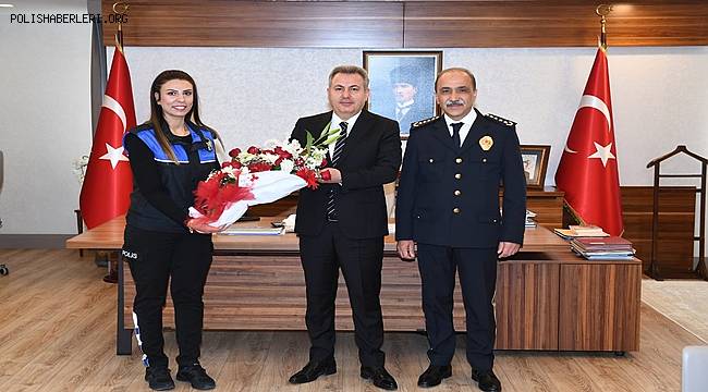 Adana Valisi Süleyman Elban'a, İl Emniyet Müdürü İnci'den ziyaret 