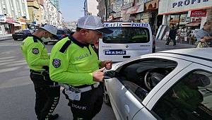 Aksaray’da bayram trafiği yoğunluğu denetim altında