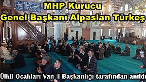 Alpaslan Türkeş Van'da Anıldı