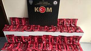Antakya'da 50 kilogram gümrük kaçağı nargile tütünü ele geçirildi